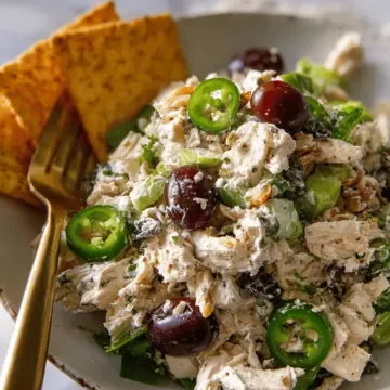 Cherry Jalapeno Chicken Salad