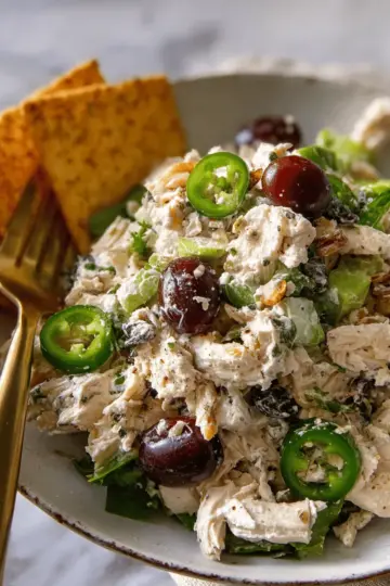 Cherry Jalapeno Chicken Salad