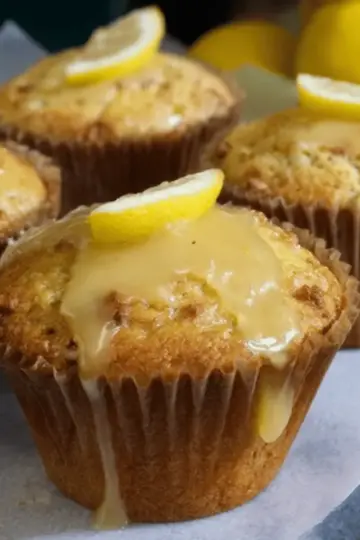 Lemon Curd Muffins!
