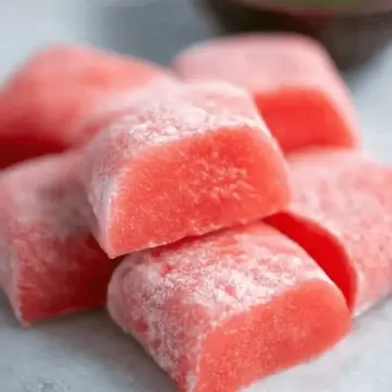 Watermelon Mochi
