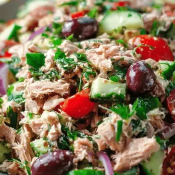 Best Mediterranean Tuna Salad Recipe