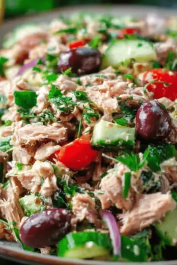 Best Mediterranean Tuna Salad Recipe