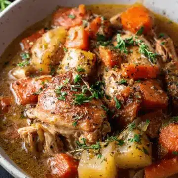 Slow Cooker Chicken Stew