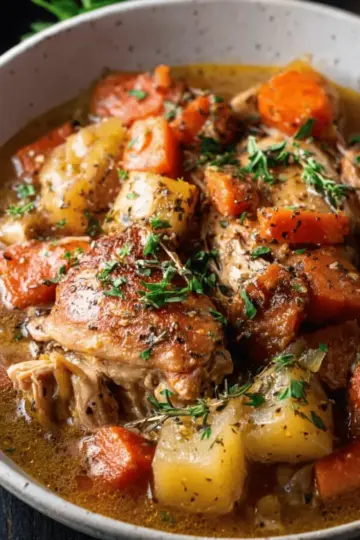 Slow Cooker Chicken Stew