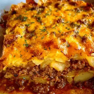 Cheesy Ground Beef and Potatoes