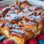 Croissant French Toast Casserole