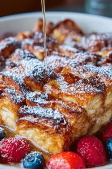 Croissant French Toast Casserole