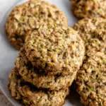 Healthy Zucchini Oatmeal Cookies
