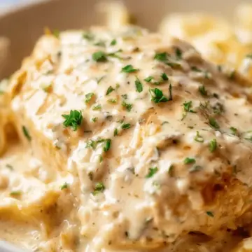 Creamy Ranch Slow Cooker Chicken