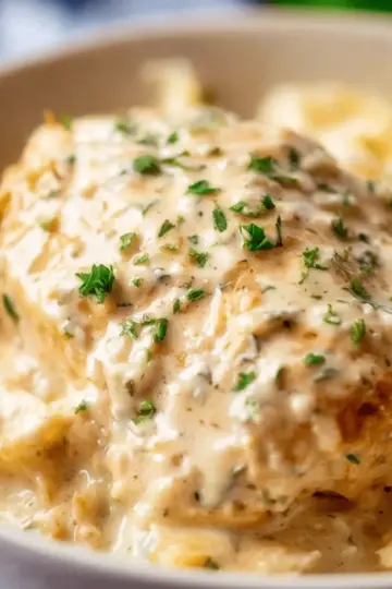 Creamy Ranch Slow Cooker Chicken