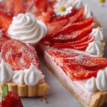 Whipped Strawberry Tart