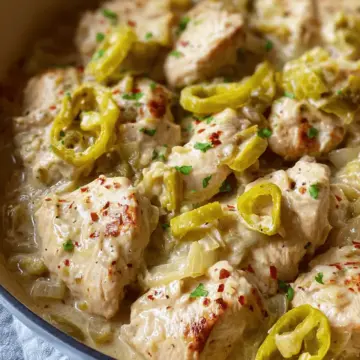 Creamy Pepperoncini Chicken