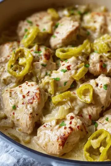 Creamy Pepperoncini Chicken