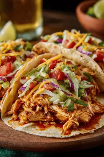Slow Cooker Chicken Tacos
