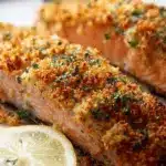 Panko-Crusted Baked Salmon