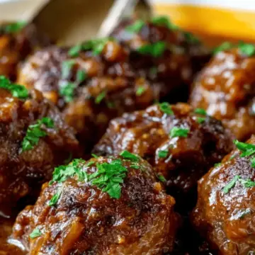 Salisbury Steak Meatballs