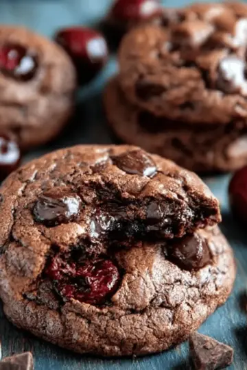 Chocolate Cherry Cookies