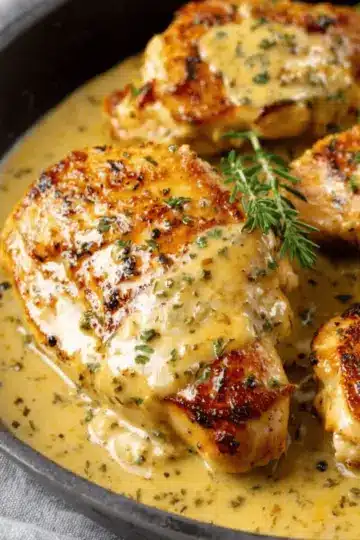Creamy Honey Mustard Chicken