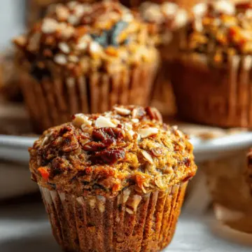 Healthy Morning Glory Breakfast Muffins