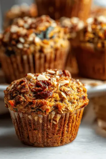 Healthy Morning Glory Breakfast Muffins
