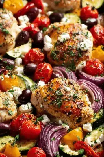 Greek Sheet Pan Chicken