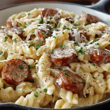 Hillshire Farm Sausage Alfredo