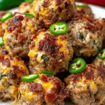Jalapeno Popper Sausage Balls