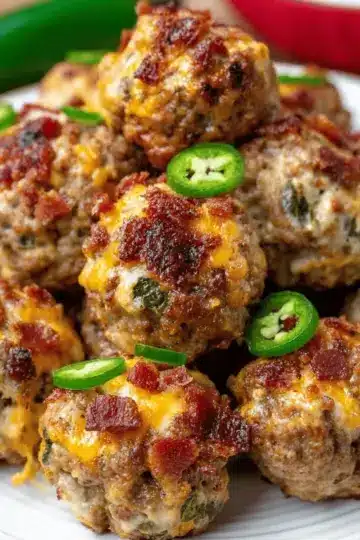 Jalapeno Popper Sausage Balls