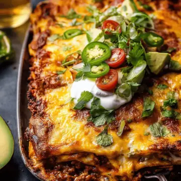 Beef Enchilada Casserole