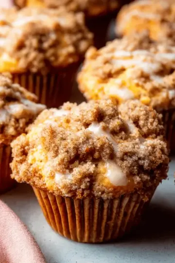 Peach Streusel Muffins