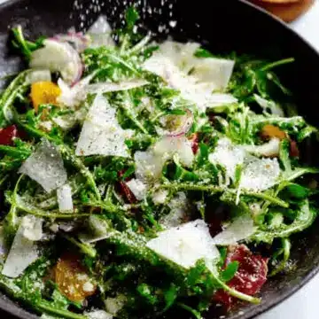 rugula Salad With Shaved Parmesan