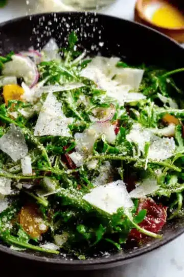 rugula Salad With Shaved Parmesan