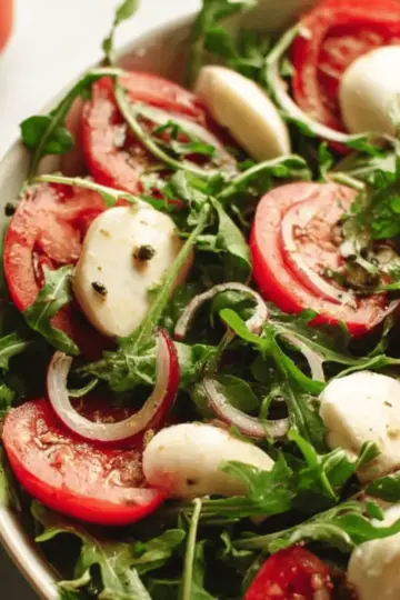 Arugula Caprese Salad