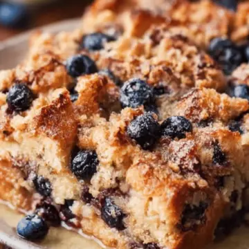 Blueberry French Toast Casserole
