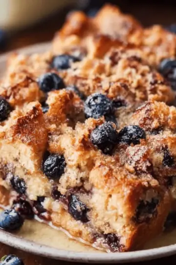 Blueberry French Toast Casserole
