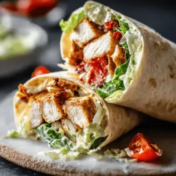 Chicken Caesar Wraps