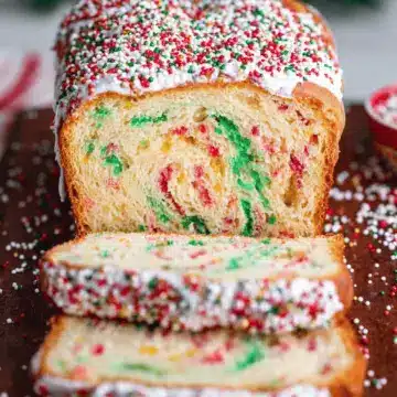 Christmas Sprinkle Buttermilk Bread