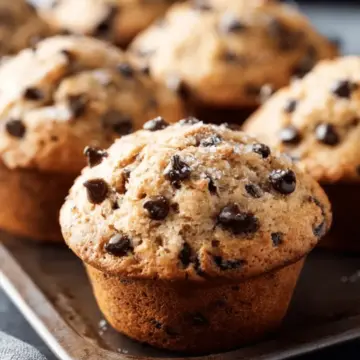 Bakery-Style Chocolate Chip Muffins
