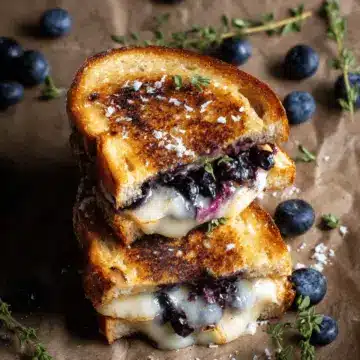 Blueberry White Cheddar Grilled Cheese