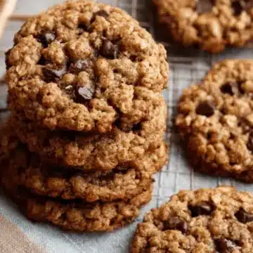 Chewy Oatmeal Chocolate Chip Cookies