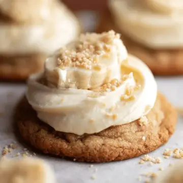 Banana Cream Pie Cookies