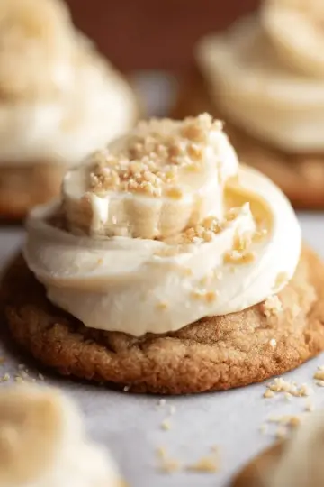 Banana Cream Pie Cookies