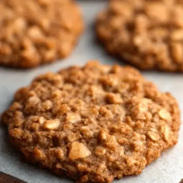 Healthy Apple Pie Oatmeal Cookies