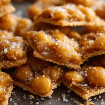 Salted Caramel Cracker Bites
