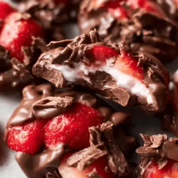 Chocolate Strawberry Yogurt Clusters (Viral Recipe!)
