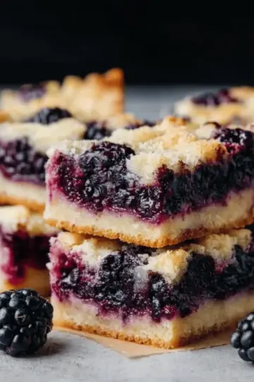 Blackberry Pie Bars