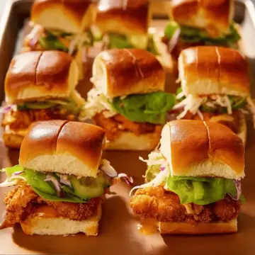 Bang Bang Chicken Sliders