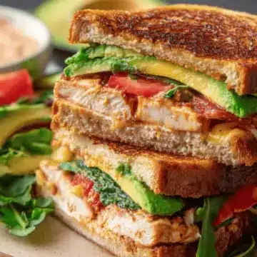 Chipotle Chicken Avocado Melt