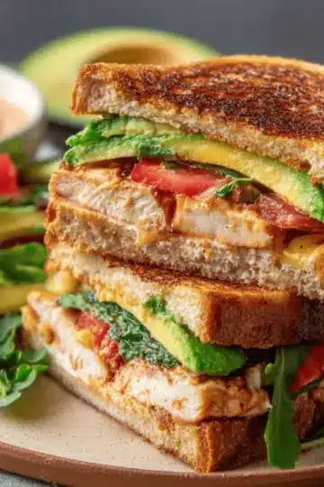 Chipotle Chicken Avocado Melt