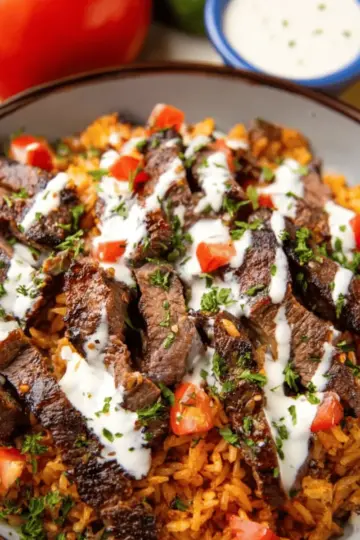 Steak & Queso Rice